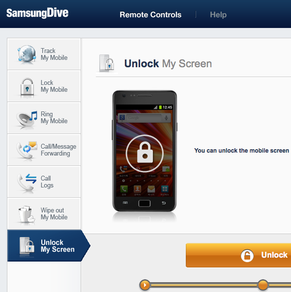 SamsungDive-Screen-Unlock